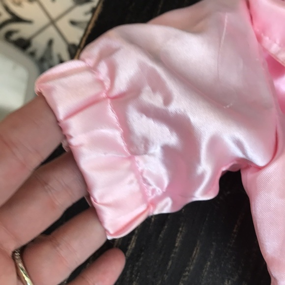Build -A-Bear Pink satin jacket & grommet shorts - Picture 6 of 14